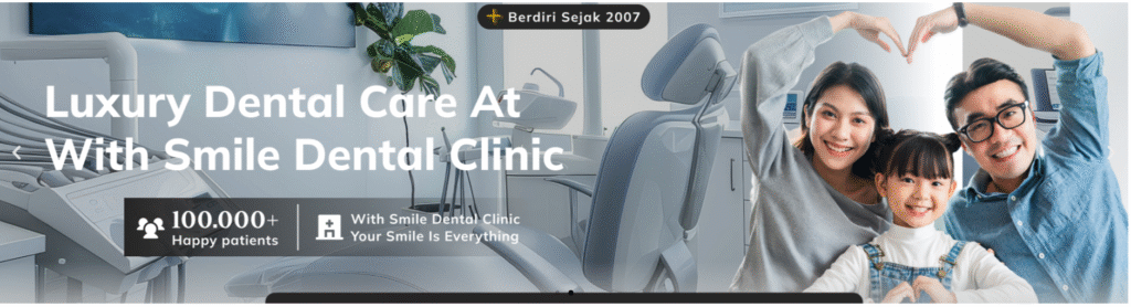fasilitas with smile dental