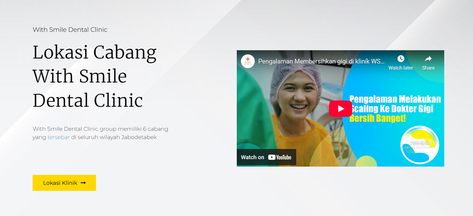 Kontak terpervaya with smile dental